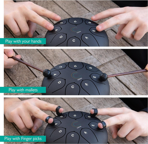 Cadushki Steel Tongue Drum - Instrumentos De Percusión - ...