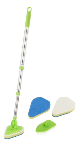 Cepillo De Limpieza Para Fregar Con Mango Ajustable Cepillo