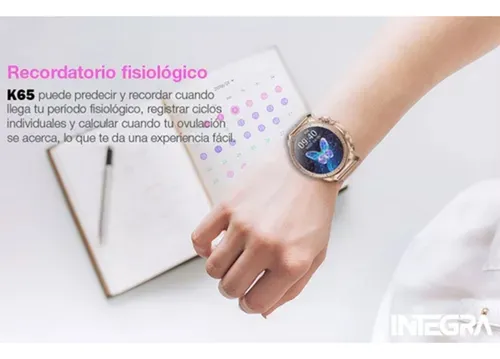 Smartwatch mujer kw10 dorado hotsell