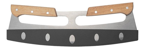 Cortador De Pizza De Acero Inoxidable, Hoja Basculante Con