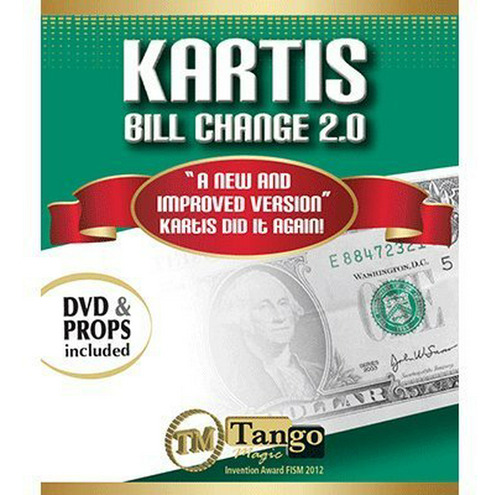 Kits De Magia Tango Magic Kartis Bill Change 2.0 De Kartis T