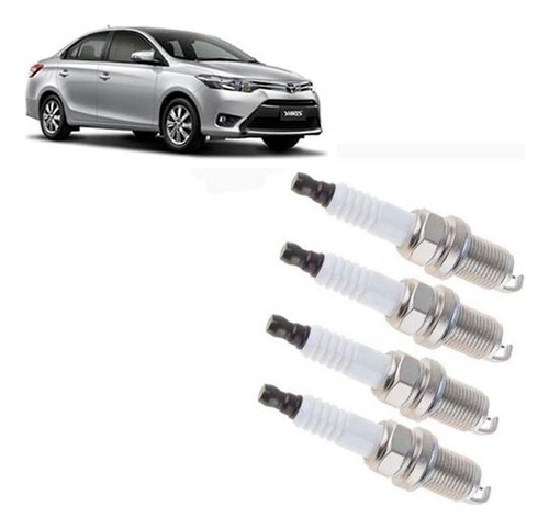 Bujias De Encendido Para Toyota Yaris 1.5 1nzfe 2014 2016