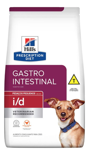 Hills Cães I/d Gastrointestinal Pedaços Pequenos 7,5kg