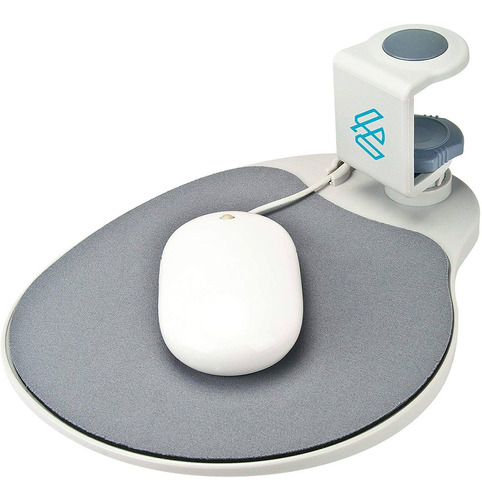 Mouse Pad Eho Plataforma 360° Ergonomico Plateado