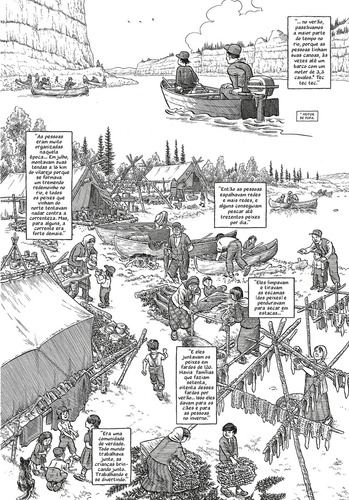 Pagar A Terra, De Joe Sacco., Vol. 1. Editorial Quadrinhos Na Cia, Capa Mole, Edição 1 Em Português, 2024