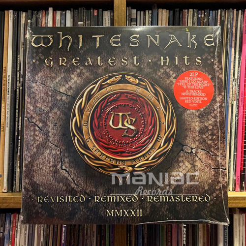 Whitesnake Greatest Hits Edicion 2 Vinilos Color