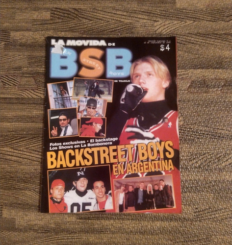 Revista La Movida De Backstreet Boys Edición Especial 1998 (Usado)