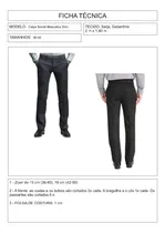 Comprar Molde Calça Social Masculina (envio Por Email) - Pdf E Corel