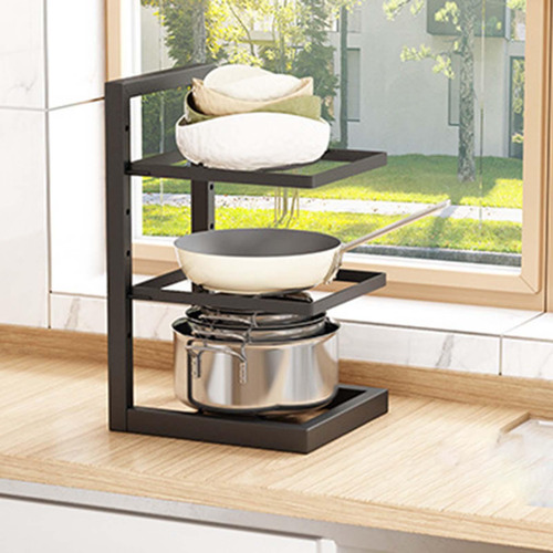 Pan Organizador Rack Pote E Pan Organizador Três Camadas