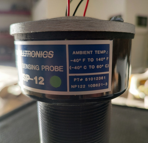 Sonda De Detección De Movimientos Modelo Msp-12 Milltronics
