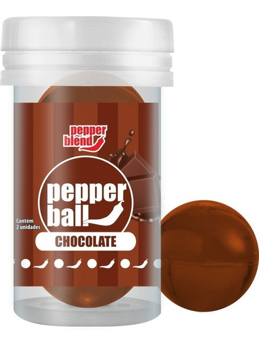 12 Hot Ball Pepper Blend Bolinha Explosiva Sabor Chocolate
