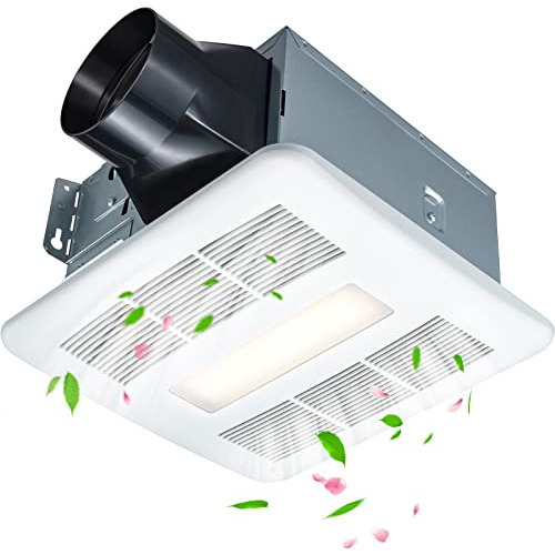 Extractor De Bao Silencioso Nooknova Con Luz Led 11w