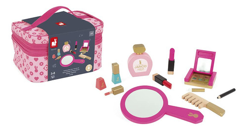 Janod Little Miss Vanity Case J - Juego De Juego De Simulac.