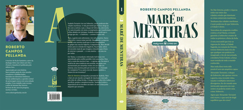 Maré de Mentiras, de Pellanda Campos. Editora AVEC, capa mole em português