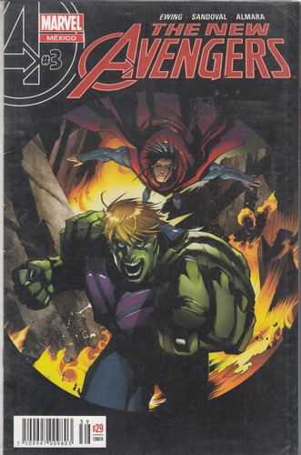 Comic Marvel The New Avengers # 3 Editorial Televisa