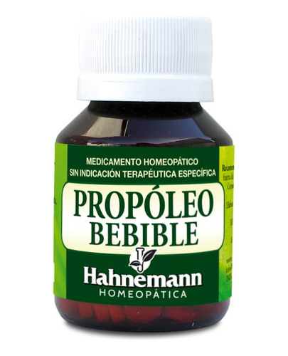 Propóleo Bebible Hahnemann® X 60 Ml | Antibiótico Natural