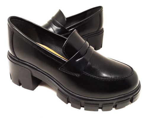 Imagen 3 de 6 de Zapato Fino De Dama Casual Vestir Piel Vacuno Suela Confort