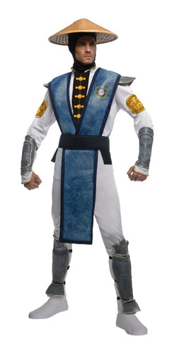 Disfraz Para Adulto De Raiden-mortal Kombat Talla Estándar