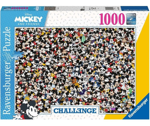 16744 Challenge Mickey Rompecabezas 1000 Pza Ravensburger