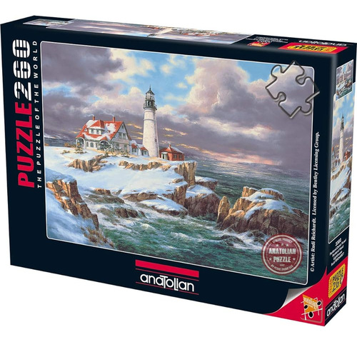 Anatolian Portland Head Lighthouse Jigsaw Puzzle (260 Piezas