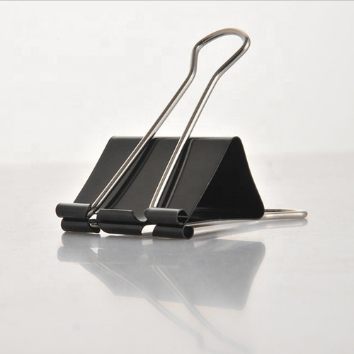 Prendedor De Papel Binder Clip 51mm Caixa Com 12 Unidades