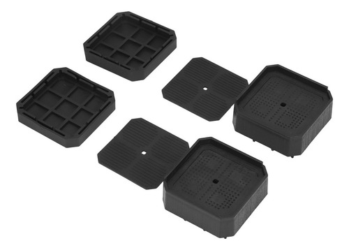 Juego De 8 Elevadores De Cama Semicubiertos En Forma De L, A