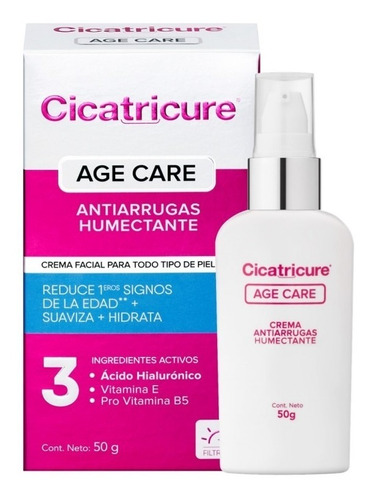 Cicatricure Age Care Antiarrugas Humectante Facial 50g