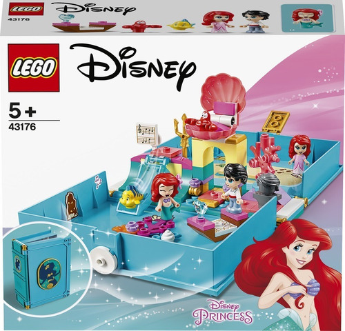 Set de construcción Lego Disney Ariel's storybook adventures 105 piezas  en  caja