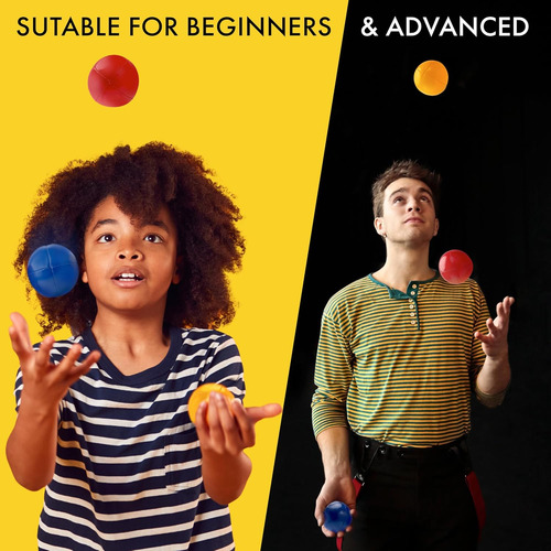 Kit De Malabares Para Principiantes Con Bolsas Luminosas