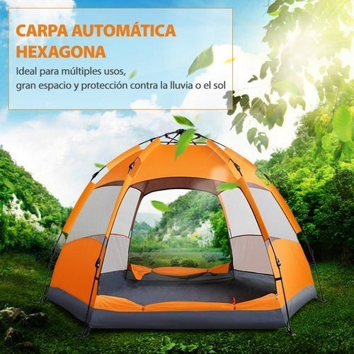 Carpa Automática Tipo Domo 240x240x135 Profesional 4/5 Per