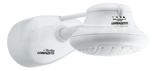 Ducha Lorenzetti Bella Turbo 4t Turbo, color blanco, 5500 W