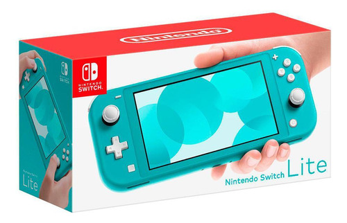 Nintendo Switch Lite 32gb Standard Tela 5,5 Azul-turquesa Azul-turquesa
