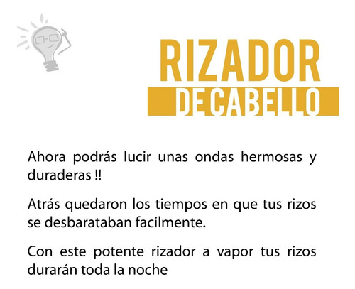 Encrespador Para Cabello Automatico Profesional