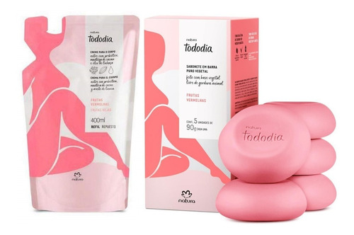 Natura Tododia Kit Frutas Rojas 30% Off Ana De Natura