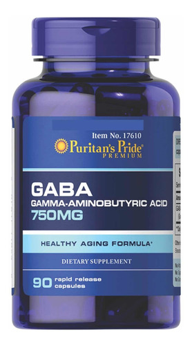 Gaba 750 Mg (ácido Gamma  Aminobuti - Unidad a $660