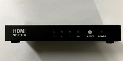 Splitter Hdmi 1ex4s 4k E 2k Full Hd