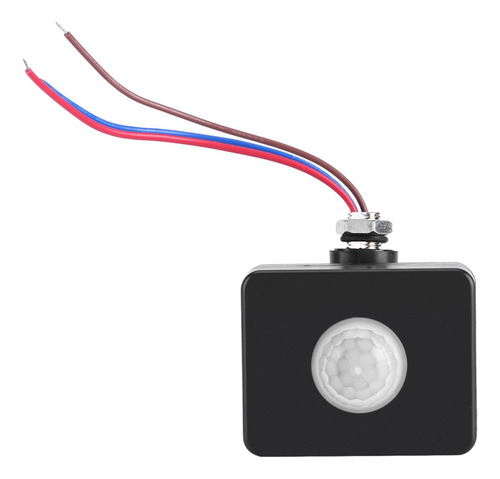 Sensor Iluminación Movimiento Infrarrojo Con Interruptor Pir