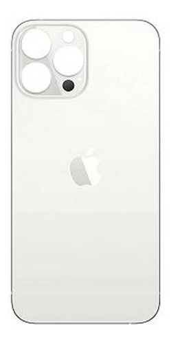 Tapa Cristal Trasero Apple iPhone 13 Pro Color Plata Blanco