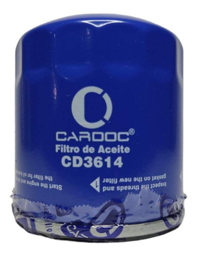 Filtro De Aceite Cardoc Cd3614 Chery Arauca X1 Dongfeng 