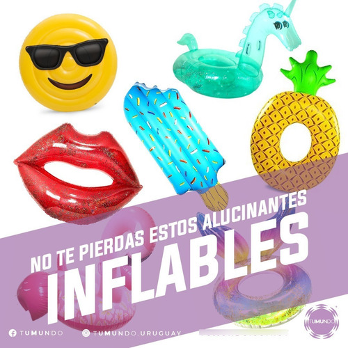 Salvavidas Inflable Pato 70 Cm