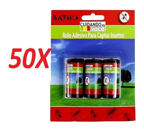 Kit 150 Cola Armadilha Formigas Baratas E Mosquitos Rolo