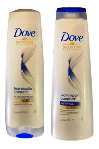 Champoo + Acondicionador Reconstruccion Completa Dove 400ml