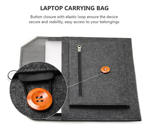 Funda De Fieltro Para Computadora Portátil