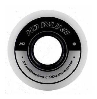 Roda Roller Hd Patins In Line Street 57mm 4pcs