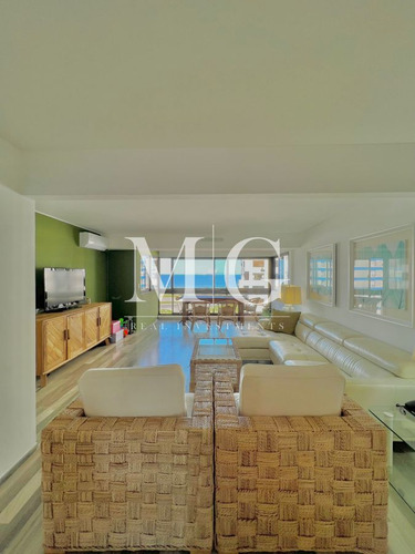 Imagen 8 de 24 de Alquiler Anual Apartamento 3 Dormitorios + Dep.servicio Con Vista Al Mar