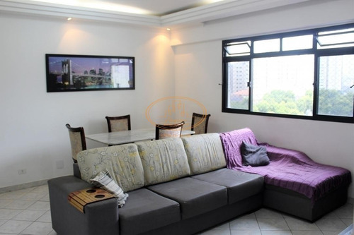 Apartamento Com 2 Dormitório(s) Localizado(a) No Bairro Vila Mathias Em Santos / Santos - 6243