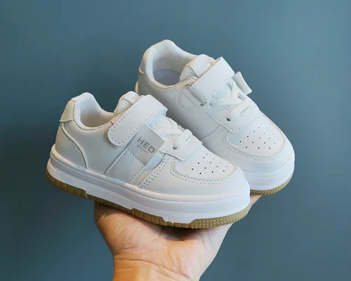 Zapatos Blancos Para Niños De Primavera Y Otoño De 2025 Para