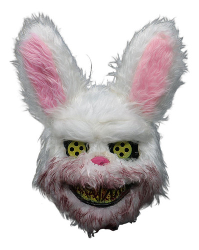 Halloween Bloody Bunny Teddy Bear Cosplay Máscara De Terror