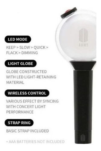 . Bts Army Bomb Ver.4 Light Stick Mapa De Las Mejores