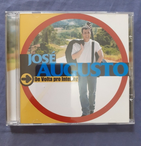 Cd José Augusto - De Volta Pro Interior 2001.